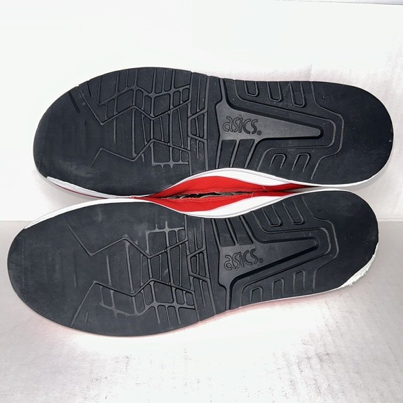 ASICS Gel Lyte 3 OG Classic Red & Black Athletic Sneakers Mens Size 9.0